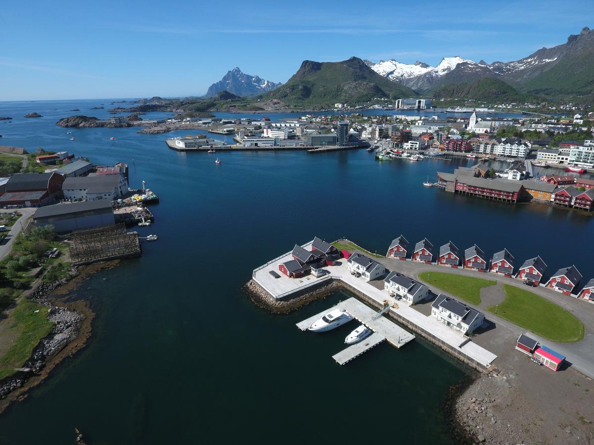 Rorbuene Svolvaer Havn Villa Exterior photo